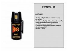 Sprej obranný pepřový -KO FOG 40 ml BALLISTOL