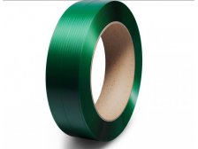 Páska vázací PET 15,5 x 0,9, 406 mm, 1250 m, zelená, embasovaná