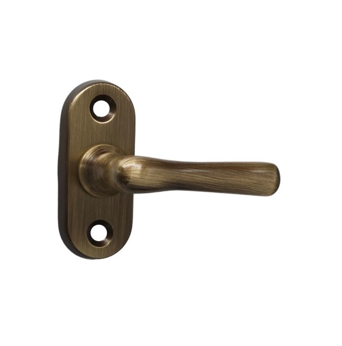 Půloliva ELEGANT malá bronz česaný OFS - Kliky, okenní a dveřní kování, panty Kování okenní Kování okenní - půlolivy