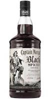 Captain Morgan Black Sp. 40 % 1 l - Whisky, destiláty, likéry Rum