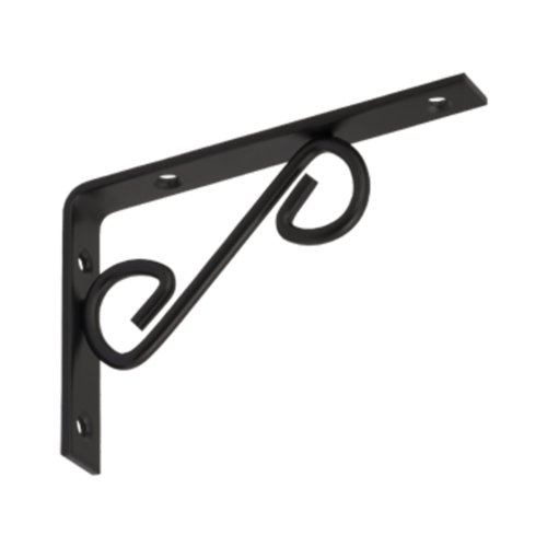 Konzole dekorativní jednoduchá WOP 150 C 150x100 mm černá (balení 10 ks) Konzole dekorativní jednoduchá WOP 150 C 150x100 mm černá (balení 10 ks) - Vybavení pro dům a domácnost Podpěry, konsole nábytkové, držáky