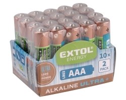Baterie alkalická AA 1,5 (LR6) balení - 20 ks - Vybavení pro dům a domácnost Baterie - monočlánky, příslušenství