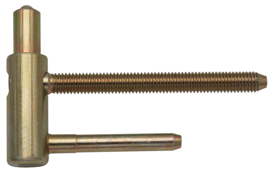 Závěs dveřní TRIO 15 SD M8 x 80 spodní díl, pravo-levý, zinek žlutý, protipožární - Kliky, okenní a dveřní kování, panty Závěsy (panty) Závěsy dveřní