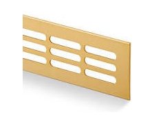 Mřížka 100 x 1000 mm zlatý elox