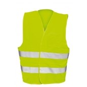 Vesta pracovní reflexní žlutá velikost UNI 26,05025 - Pomůcky ochranné a úklidové Pomůcky ochranné Oděvy, bundy, kalhoty, obleky