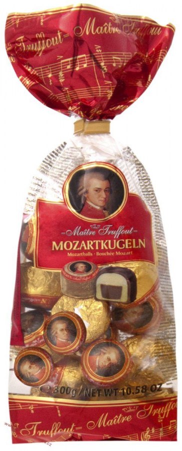 Mozart balls sáček 300 g - Delikatesy, dárky Čokolády, bonbony, sladkosti