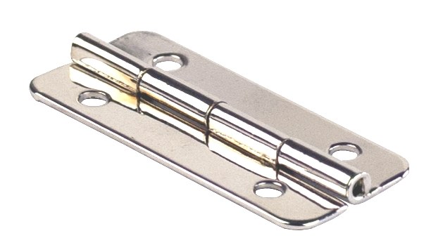 Závěs kazetový 16 x 37 mm, nikl lesklý - Kliky, okenní a dveřní kování, panty Závěsy (panty) Závěsy dveřní