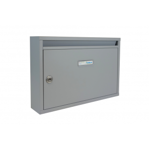 Schránka poštovní DLS G-01 BASIC šedá RAL 7040 385x260x80 mm - Vybavení pro dům a domácnost Schránky, pokladny, skříňky Schránky poštovní, vhozy, přísl.