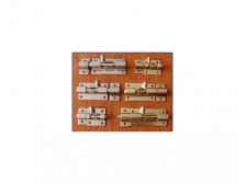 Zástrč hranatá F2 40 x 32 mm nikl