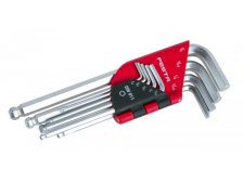 Klíč imbus L s kuličkou CRV INCH sada 9 ks FESTA