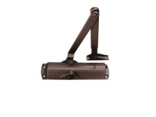 Zavírač - tělo a rameno s aretací GEZE TS 1000 hnědý