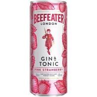 GIN Beefeater + tonic pink 0,25 l - Whisky, destiláty, likéry Ostatní lihoviny