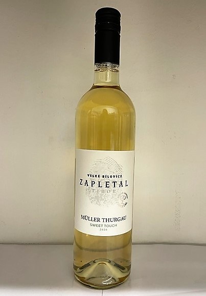 Víno Muller Thurgau 2020 zemské sweet touch, 0,75 l č. š. 34-20 - Víno tiché Tiché Bílé