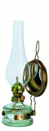 Lampa petrolejová s cylindrem zrcadlová 5“