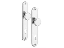 Kování 820 EXCLUSIVE knoflík/knoflík otočné 90 mm vložka chrom nerez 0100
