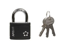 Zámek visací ocelový RV.APOLLO.40.CRN balení 6 ks