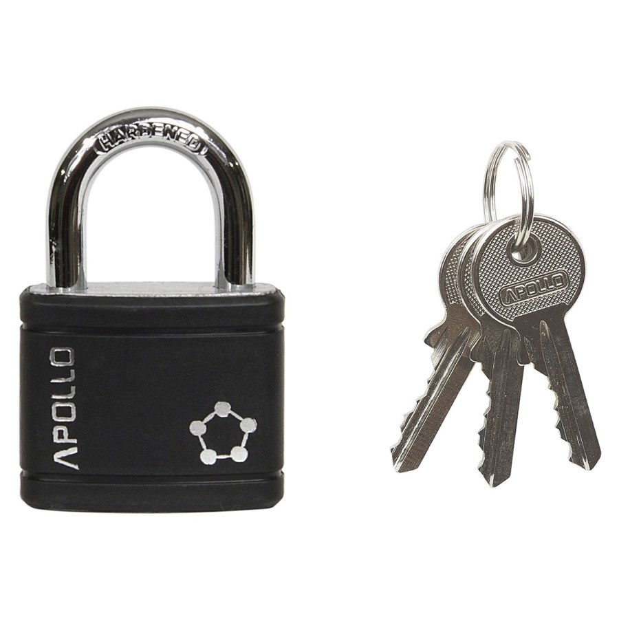 Zámek visací ocelový RV.APOLLO.40.CRN balení 6 ks - Vložky,zámky,klíče,frézky Zámky visací Zámky visací obyčejné