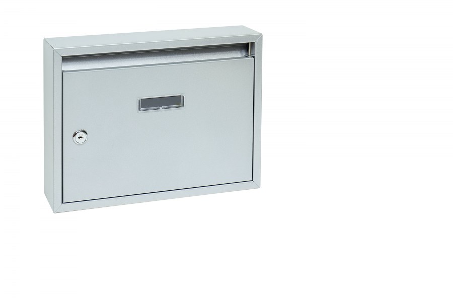 Schránka poštovní ocelová BK.24.S, stříbrná - Vybavení pro dům a domácnost Schránky, pokladny, skříňky Schránky poštovní, vhozy, přísl.