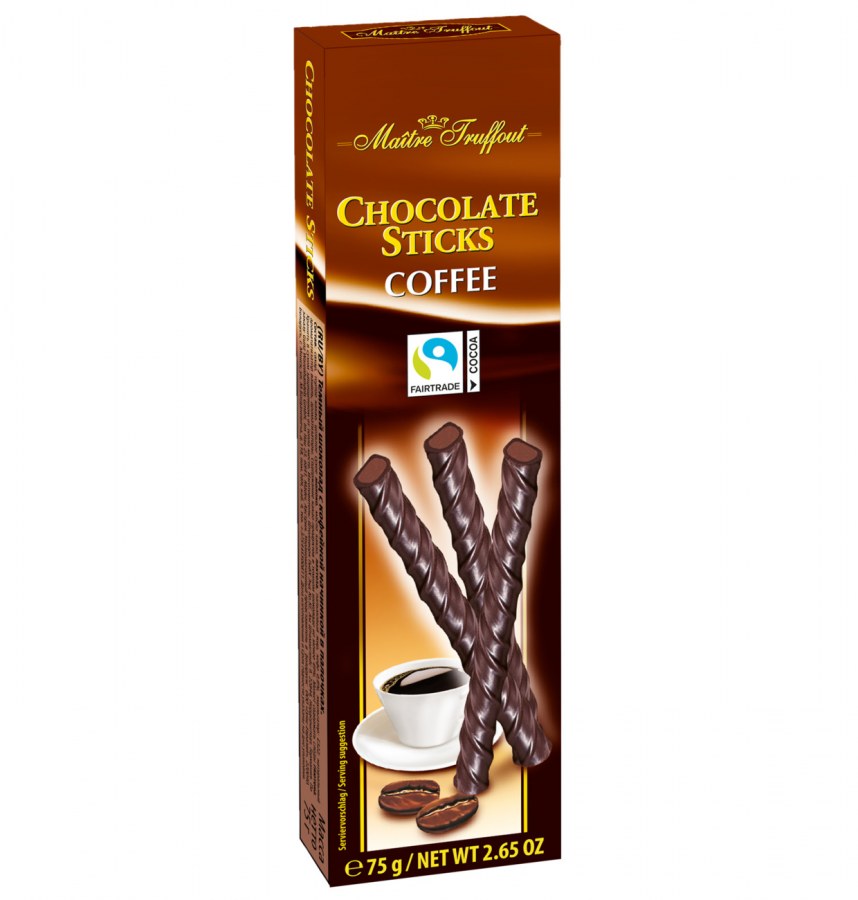 Tyčinky - hořká čokoláda s kávou 75 g ( CI11575 ) - Delikatesy, dárky Čokolády, bonbony, sladkosti