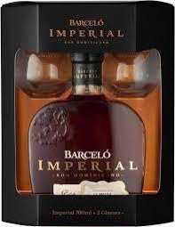 Ron Barceló Onyx + dvě skleničky 38 %, 0,7 l - Whisky, destiláty, likéry Rum