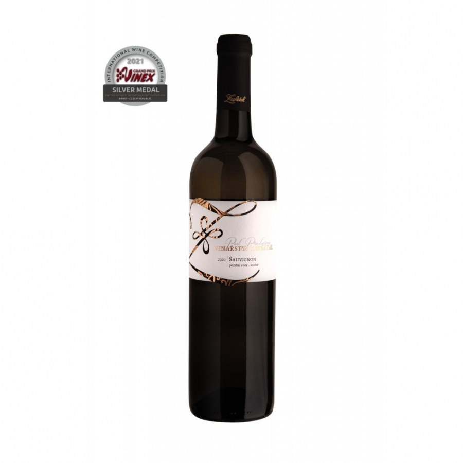 Víno Sauvignon 2020 KAB suché, 0,75 l č. š. 02-20 alk. 10,5 % - Víno tiché Tiché Bílé