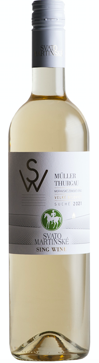 Víno Svatomartinské Muller Thurgau 2021 MZV suché č. š.05-21 0,75l, alk. 12% Víno Svatomartinské Muller Thurgau 2021 MZV suché č. š.05-21 0,75l, alk. 12% - Víno tiché Tiché Bílé
