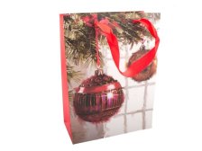 Taška papírová vánoční 1ks