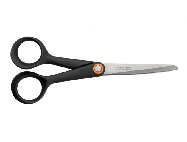 Nůžky univerzální 17 cm/FF/102415 černé Fiskars - Vybavení pro dům a domácnost Nůžky Nůžky na papír, univerzální