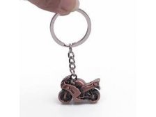 Přívěsek Motorka nikl, bronz, starokov