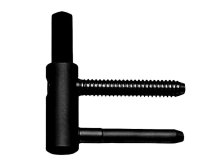 Závěs dveřní 80/10 SD 8 x 50 TR PH spodní díl, pravo-levý, lak černý RAL9005