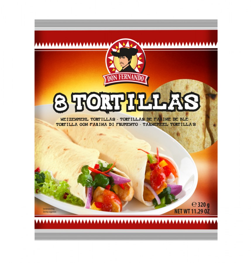 Tortilly z pšeničné mouky 320 g Tortilly z pšeničné mouky 320 g - Delikatesy, dárky Ostatní delikatesy