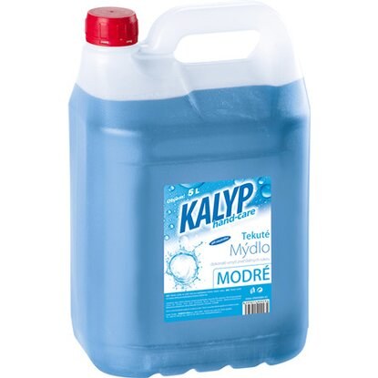 Mýdlo tekuté 5l KALYP modré - Vybavení pro dům a domácnost Mycí a kosmetické prostředky