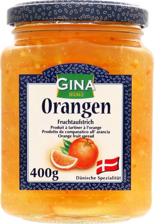 Marmeláda Gina orange 400 g