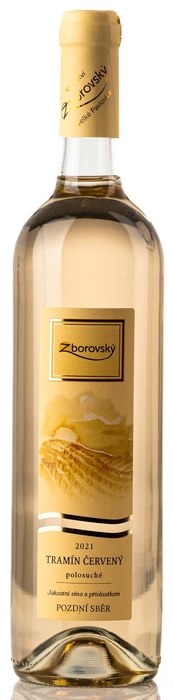 Víno Tramín červený 2021 PS polosuché, 0,75 l č.š.2121, alk. 11,5% Víno Tramín červený 2021 PS polosuché, 0,75 l č.š.2121, alk. 11,5% - Víno tiché Tiché Bílé