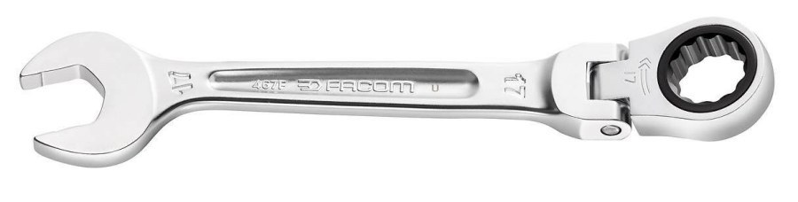 Klíč očkoplochý kloubový ráčnový 10 mm, FACOM 476BF.10 Klíč očkoplochý kloubový ráčnový 10 mm, FACOM 476BF.10 - Nářadí ruční a elektrické, měřidla Nářadí ruční Klíče montážní