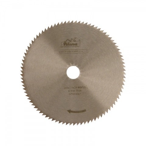 Kotouč pilový dřevo 5314 160 x 1,0 x 20 mm Z90 - Brusivo, vrtáky, závitořezy, kartáče Brusné a řezací materiály Kotouče pilové a přísl.