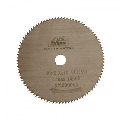 Kotouč pilový dřevo 5314 80 x 0,9 x 10 mm Z90 Kotouč pilový dřevo 5314 80 x 0,9 x 10 mm Z90 - Brusivo, vrtáky, závitořezy, kartáče Brusné a řezací materiály Kotouče pilové a přísl.