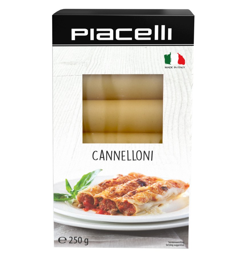 Těstoviny italské Piacelli-Cannelloni 250 g - Delikatesy, dárky Delikatesy