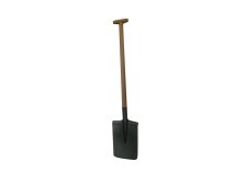 Rýč hranatý kladívkový lak s násadou T 90 cm
