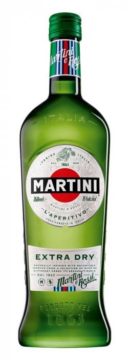 Martini extra dry 0,75 l