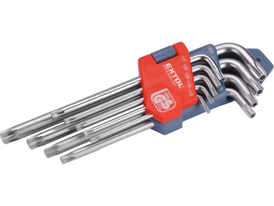 Klíč-L TORX 10-50 mm sada 9 ks - Nářadí ruční a elektrické, měřidla Nářadí ruční Klíče, hlavice nástrčné