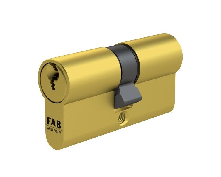 Vložka bezpečnostní FAB 3.00/BD 30+35 5 klíčů mosaz - Vložky,zámky,klíče,frézky Vložky cylindrické Vložky bezpečnostní