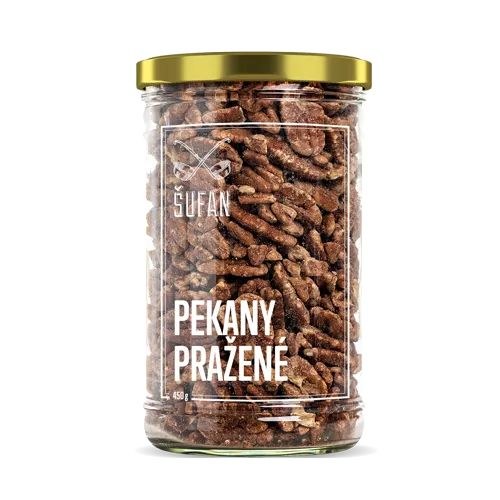 Ořechy pekanové pražené ve skle - 440 g ŠUFAN - Delikatesy, dárky Čokolády, bonbony, sladkosti