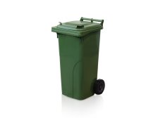 Nádoba plastová - popelnice 120 l zelená