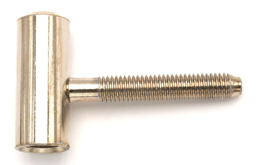 Závěs dveřní 80/12 VD M8 x 80 vrchní díl, pravo-levý, nikl lesklý - Kliky, okenní a dveřní kování, panty Závěsy (panty) Závěsy dveřní