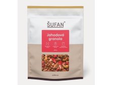 Granola jahodová 400 g, sáček ŠUFAN
