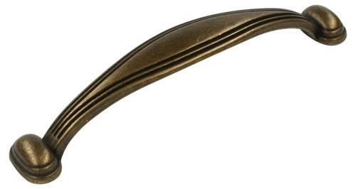 Úchytka kovová SIRO délka 110 mm, rozteč 96 mm staromosaz