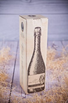 Krabička dárková na 1 láhev - SEKT - Obaly na víno, příslušenství