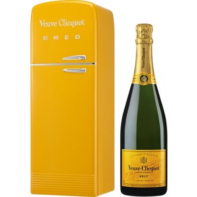 Šampus Veuve Clicquot Brut Yellow Label 0,75 l, obal lednice C6 - Vína šumivá Bílé Brut