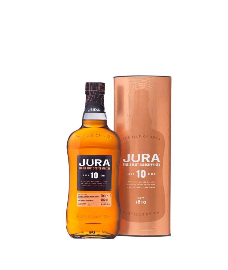 Whiskey Isle Of Jura 10 Y.O. tuba, 0,7 l 40 % - Whisky, destiláty, likéry Whisky